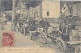 Antique postcard race mercedes